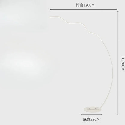 DecorBites™ Black LED Dimming Floor Lamp for Bedroom and Living Room