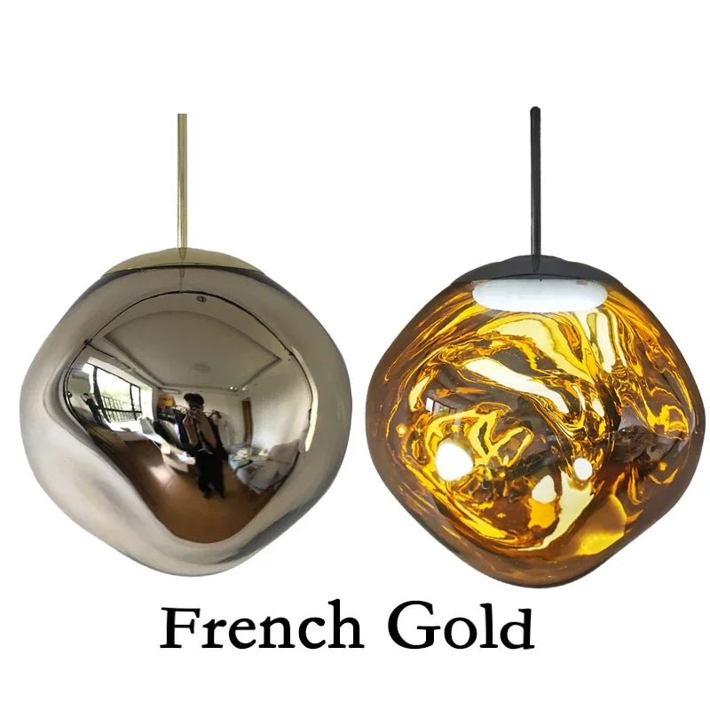 Decorbites™ Lava-Glas-LED-Kronleuchter-Hängeleuchte Moderne Innen-Hängelampe für die Hausdekoration