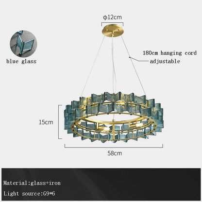 DecorBites™ Butterfly Glass Chandelier for Elegant Dining Room Decor