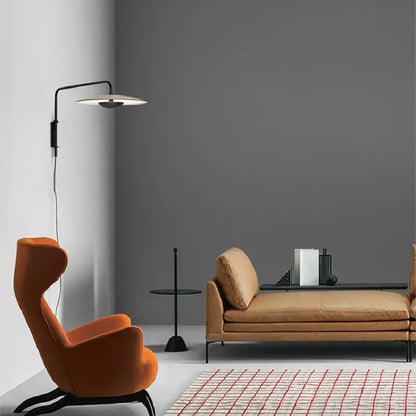 DecorBites™ Iron Art Swing Arm Wall Lamp Home Decor Adjustable Sconce