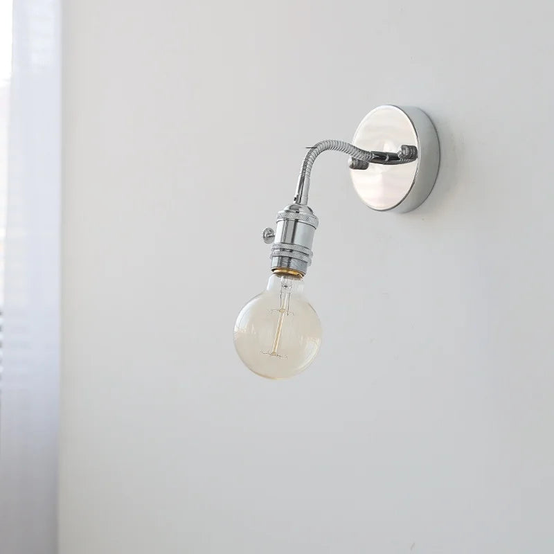 DecorBites™ LED Wall Lamp Sconce with Pull Chain Switch and Flexible Arm