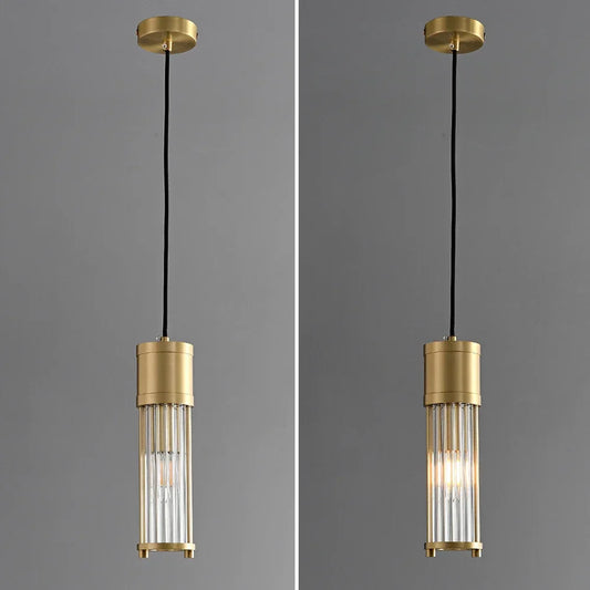 DecorBites™ Glass Shade Pendant Lights for Kitchen Island - Adjustable Ceiling Chandeliers for Dining Room