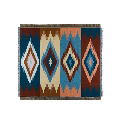 DecorBites™ Bohemian Nordic Leisure Throw Blanket