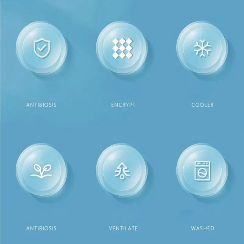 DecorBites™ Cooling Soft Bed Mat Set for Refreshing Sleep