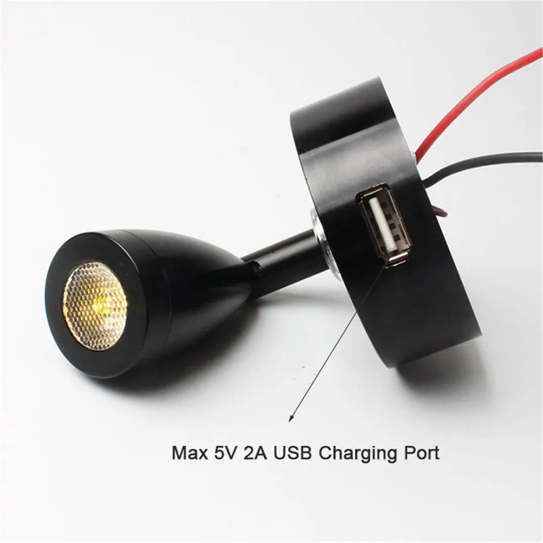 Luces LED Decorbites™ con cargador USB y interruptor de control táctil para vehículos