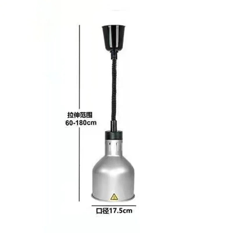 DecorBites™ Electric Heat Lamp: Adjustable Kitchen Fixture for Food Preservation