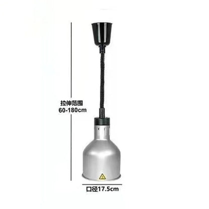 DecorBites™ Electric Heat Lamp: Adjustable Kitchen Fixture for Food Preservation