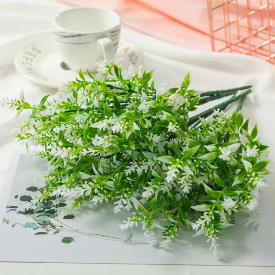 Decorbites™ Lavendelgras Kunstblumen für Heimdekoration & DIY-Fotografie