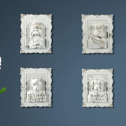 DecorBites™ Earl Cat Resin Pendant Wall Decoration Frame for a Whimsical Touch.