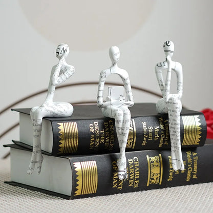 DecorBites™ Abstract Figurine Modern Pop Art Sculpture for Home Decor