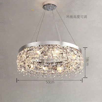 DecorBites™ Crystal Kitchen Ceiling Lights: Luxury Diamond Ceiling Lamp for Home Decor