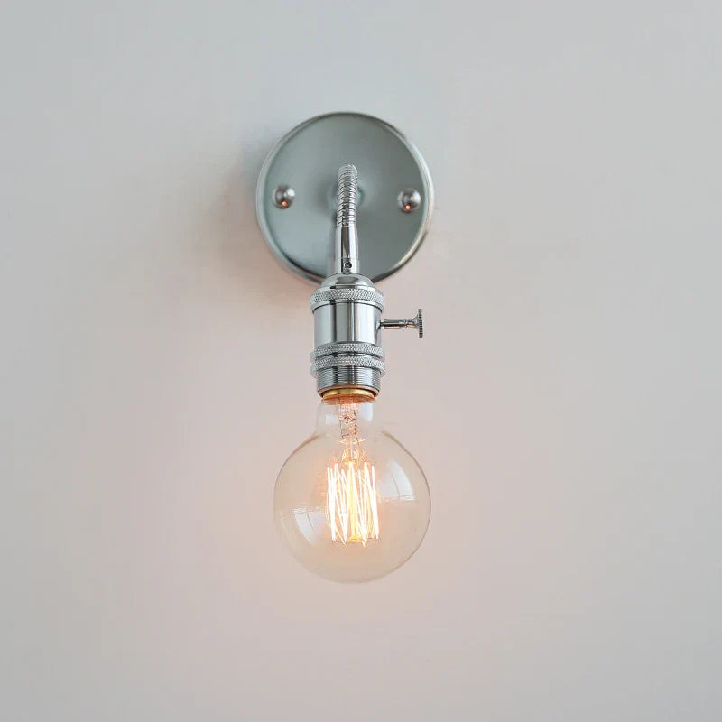 DecorBites™ LED Wall Lamp Sconce with Pull Chain Switch and Flexible Arm