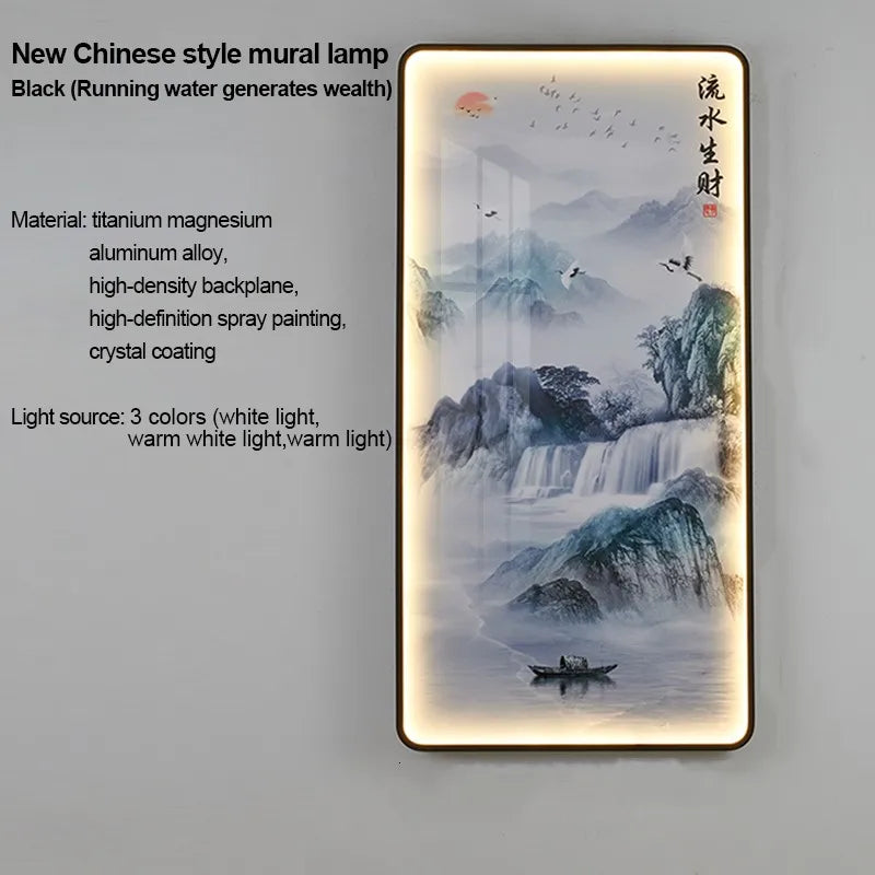 DecorBites™ LED Landscape Wall Sconce for Home Decor