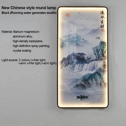 DecorBites™ LED Landscape Wall Sconce for Home Decor