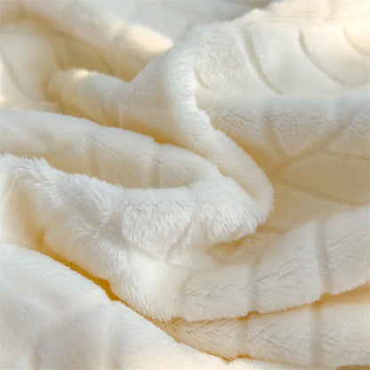 Decobites Milk Velvet Quilt Cover | Double-sided Fleece Comforter Cover