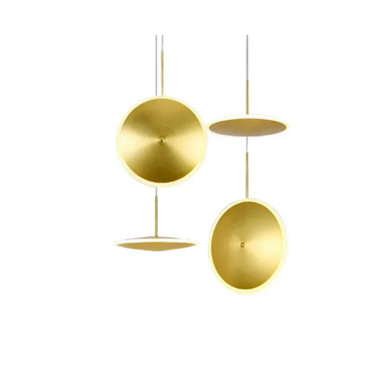 DecorBites™ Gold LED Pendant Ceiling Light for Home Decor & Kitchen Island
