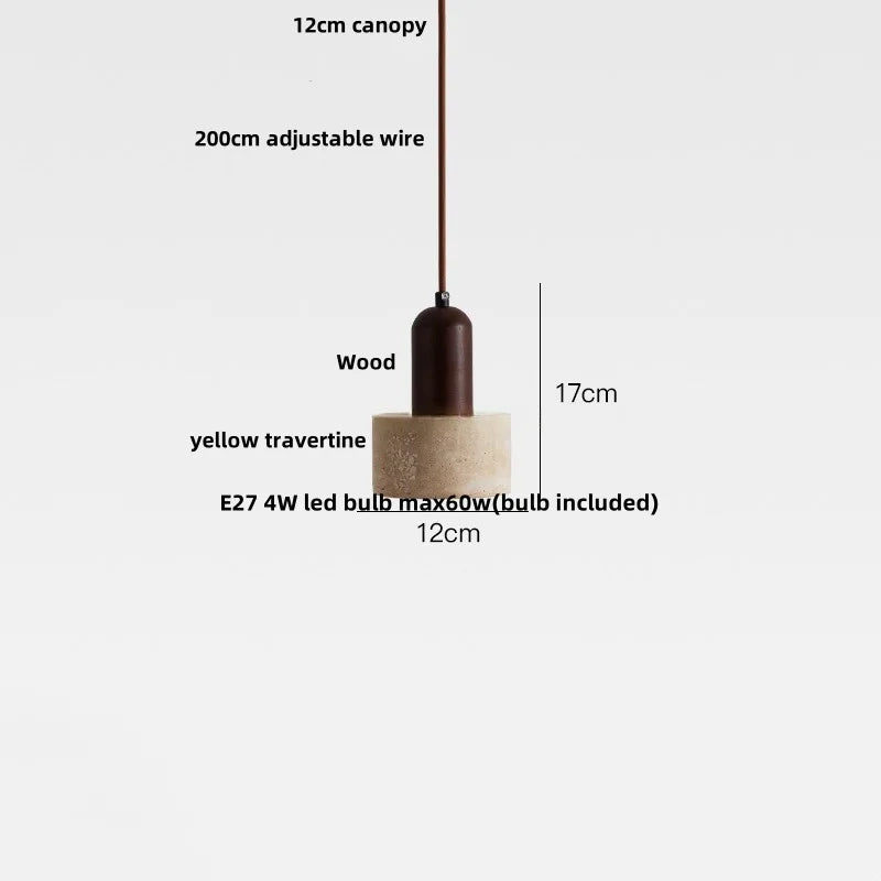 وحدة إضاءة LED نحاسية صفراء من DecorBites™ لغرفة الطعام والمطبخ