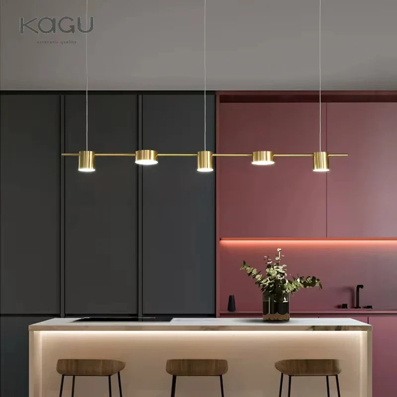 DecorBites™ Dimmable LED Ceiling Chandelier for Living Room, Dining, Kitchen - Modern Hanging Light