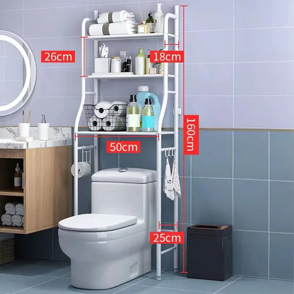 Decorbites™ 3-stufiges Metallregal über der Toilette