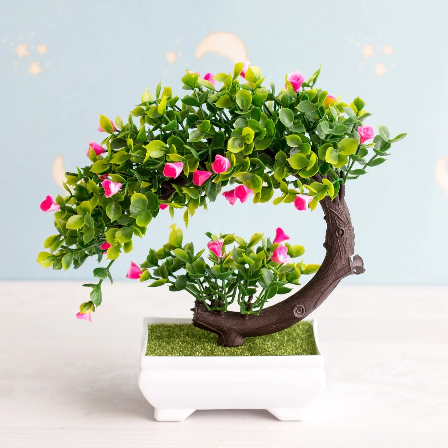 DecorBites™ Artificial Bonsai Tree Potted Plant for Home, Hotel & Garden Decor