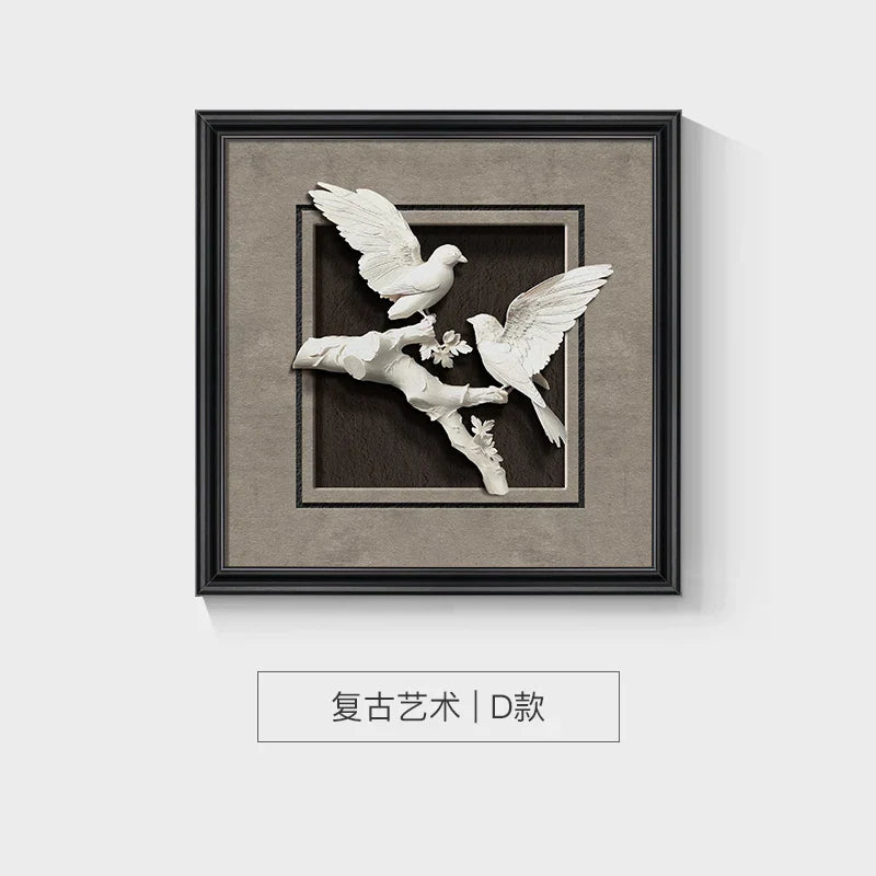 مجموعة إطارات ديكور حائط على شكل حيوانات من DecorBites™، لوحة فنية، ملصق، ديكور جمالي للغرفة