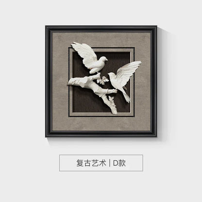 مجموعة إطارات ديكور حائط على شكل حيوانات من DecorBites™، لوحة فنية، ملصق، ديكور جمالي للغرفة