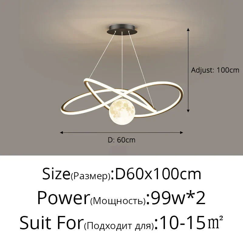 DecorBites™ LED Pendant Lights for Living Dining Study Room Indoor Lighting