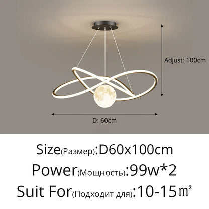 DecorBites™ LED Pendant Lights for Living Dining Study Room Indoor Lighting