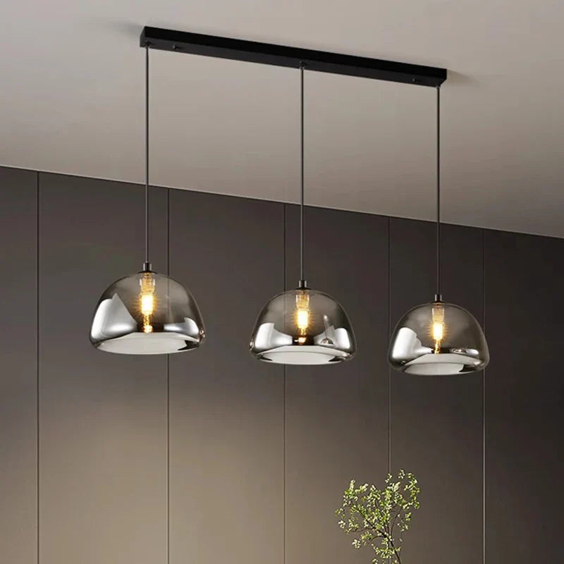 Silver Wabi Sabi LED Chandelier