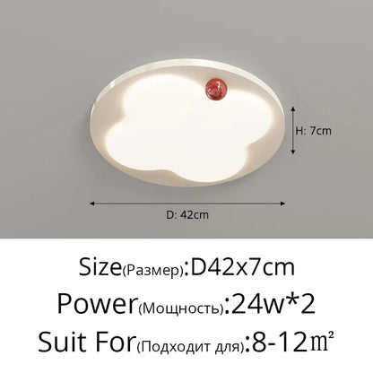 DecorBites™ LED Chandelier Ceiling Light for Bedroom Hallway Dining Room