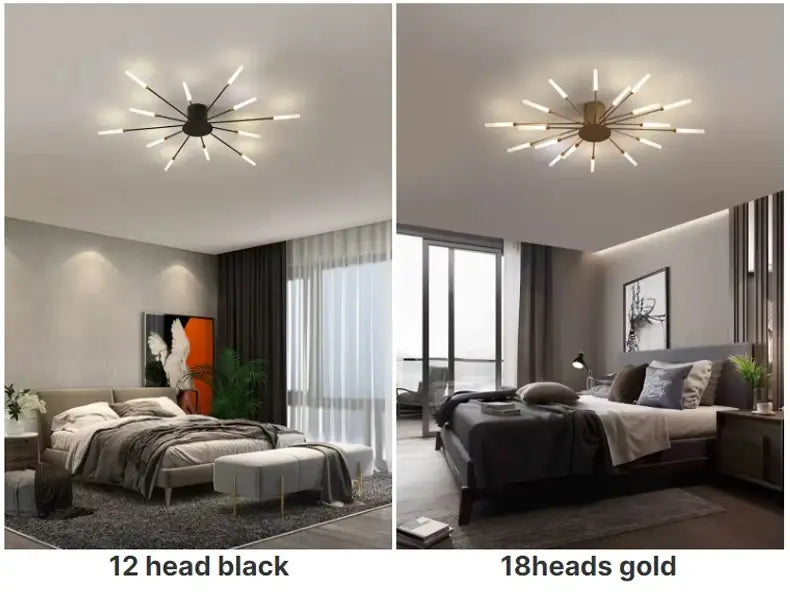 DecorBites™ LED Ceiling Chandelier Light Nordic Design
