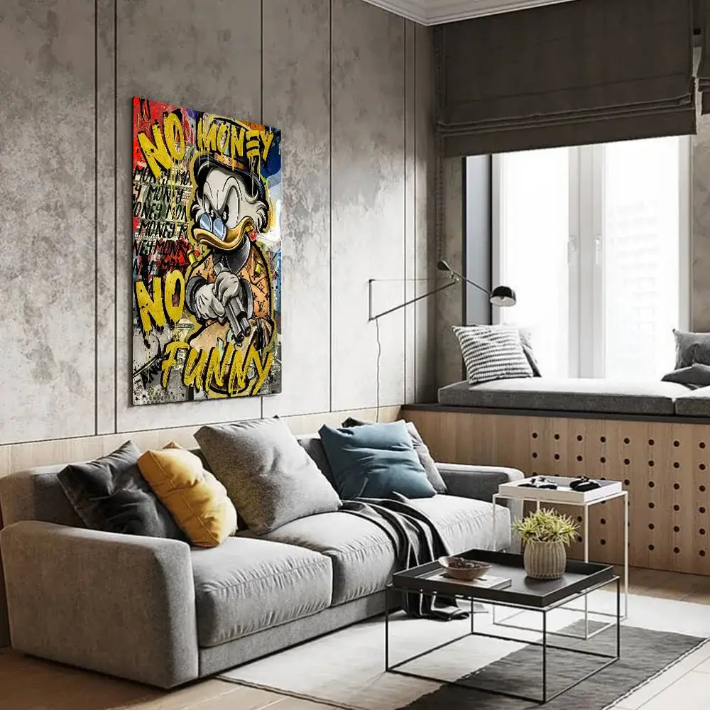 DecorBites™ Disney Marvel Donald Duck Canvas Wall Art