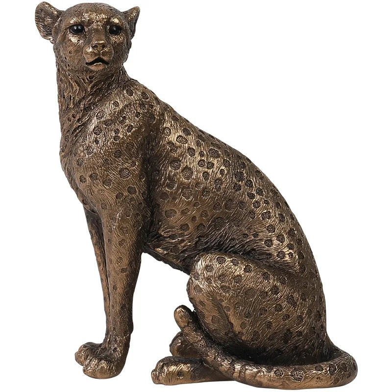DecorBites™ Leopard Statue Decoration - Modern Home Office Decor-Gifts