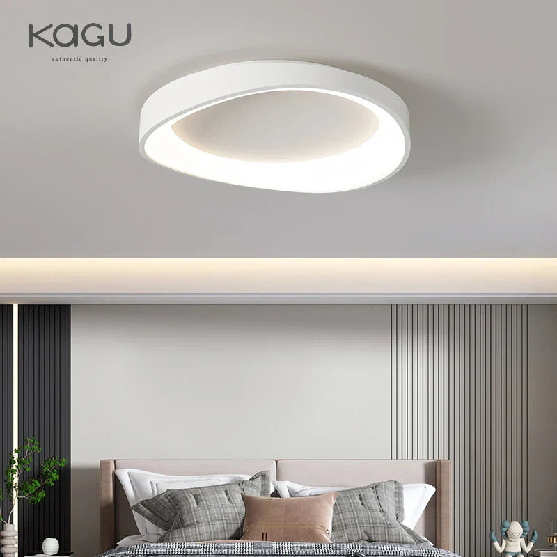 DecorBites™ LED Round Ceiling Lamp with Remote Control Dimming for Modern Indoor Lighting