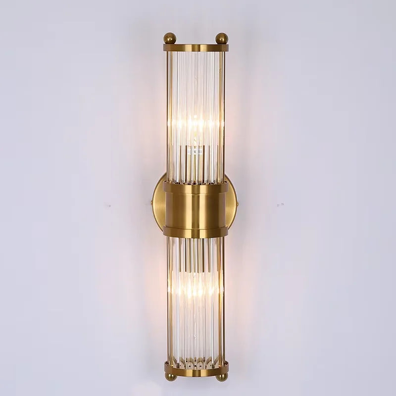 DecorBites™ Glass Rod Wall Sconce Vanity Lights - Up/Down Wall Mounted Lamps