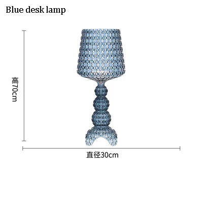 DecorBites™ Acrylic Kabuki Table Lamp LED Floor Light for Living Room Bedroom