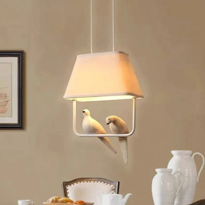 DecorBites™ Bird Cloth Chandelier Ceiling Light - Creative Pendant, Dining Room & Home Decor