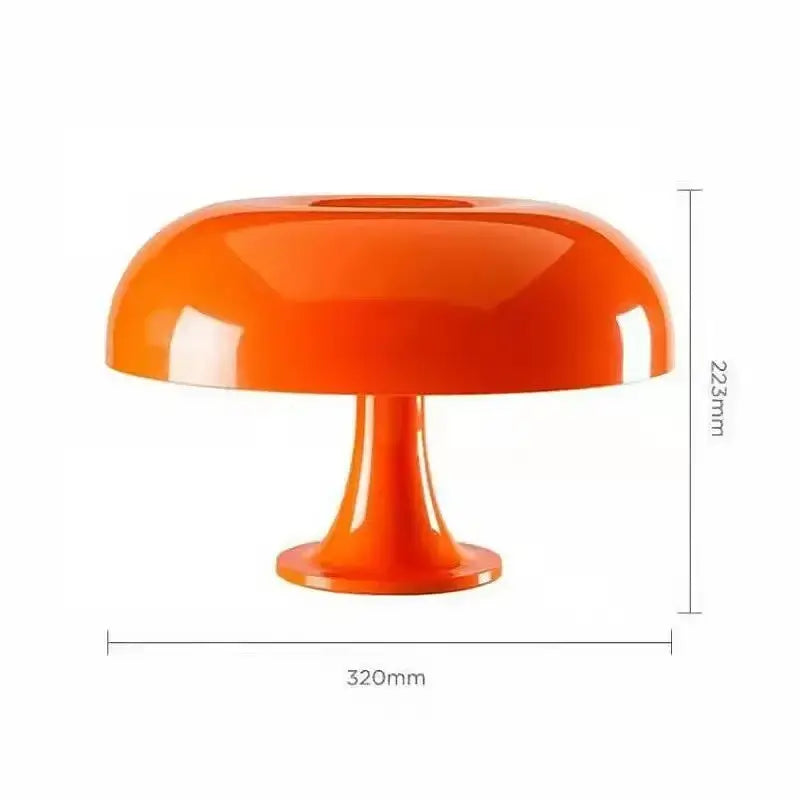 DecorBites™ New Led Mushroom Table Lamp for Hotel Bedroom Bedside Living Room Decoration Lighting Modern Minimalist