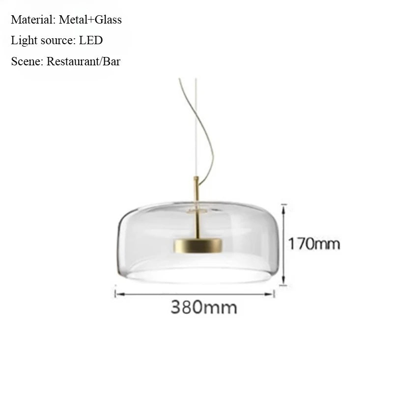 Glass Nordic Pendant Light