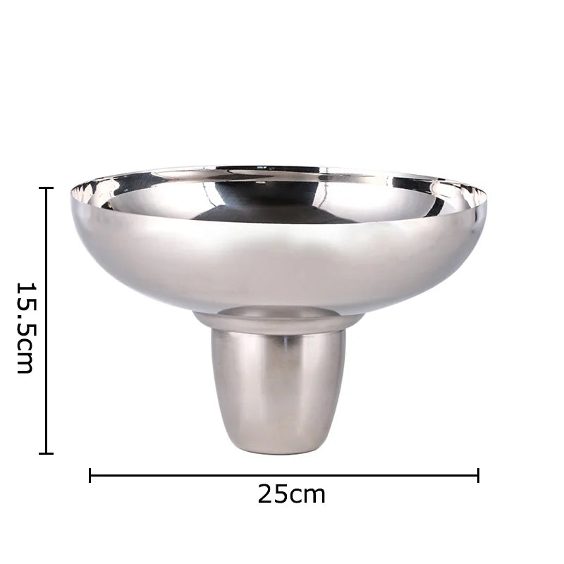 DecorBites™ High-Legged Fruit Bowl Tray for Living Room Coffee Table & Snacks