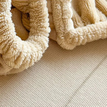 Sábana ajustable DecorBites™ Cozy Milk Velvet para sobrecolchón de otoño e invierno