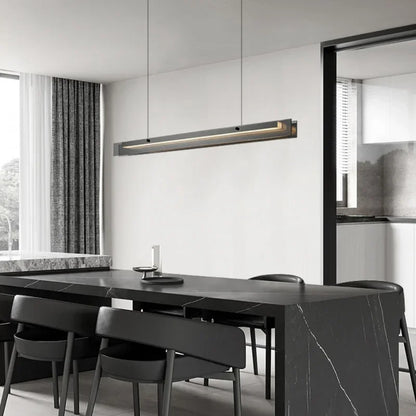 DecorBites™ LED Chandelier: Modern Minimalist Style for Home, Office, Bar & More