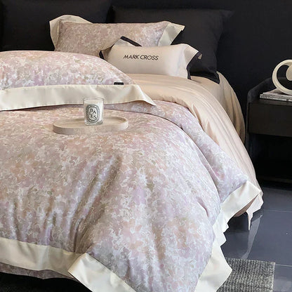 DecorBites™ Egyptian Cotton Bedding Sets for Queen King Ru Size Bed Linens