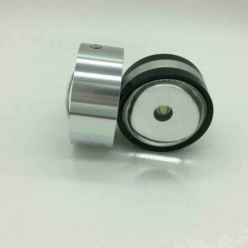 Aplique de pared LED de cristal DecorBites™ con luz ascendente y descendente para decoración del hogar y sala de estar