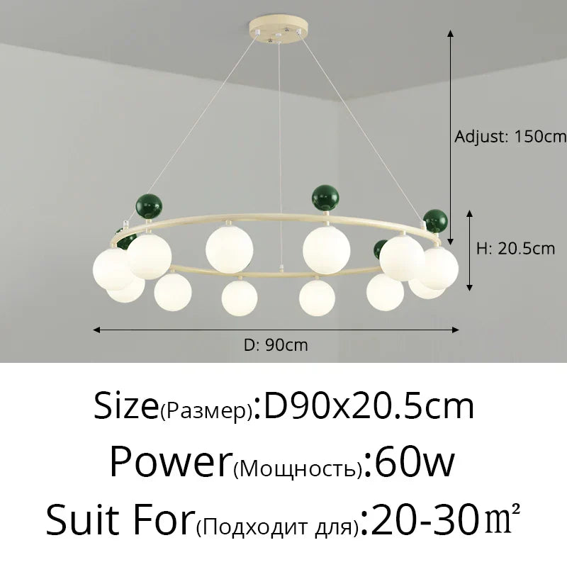 DecorBites™ LED Chandelier Lights 8-12 Heads Indoor Lighting Fixture for Home Decor