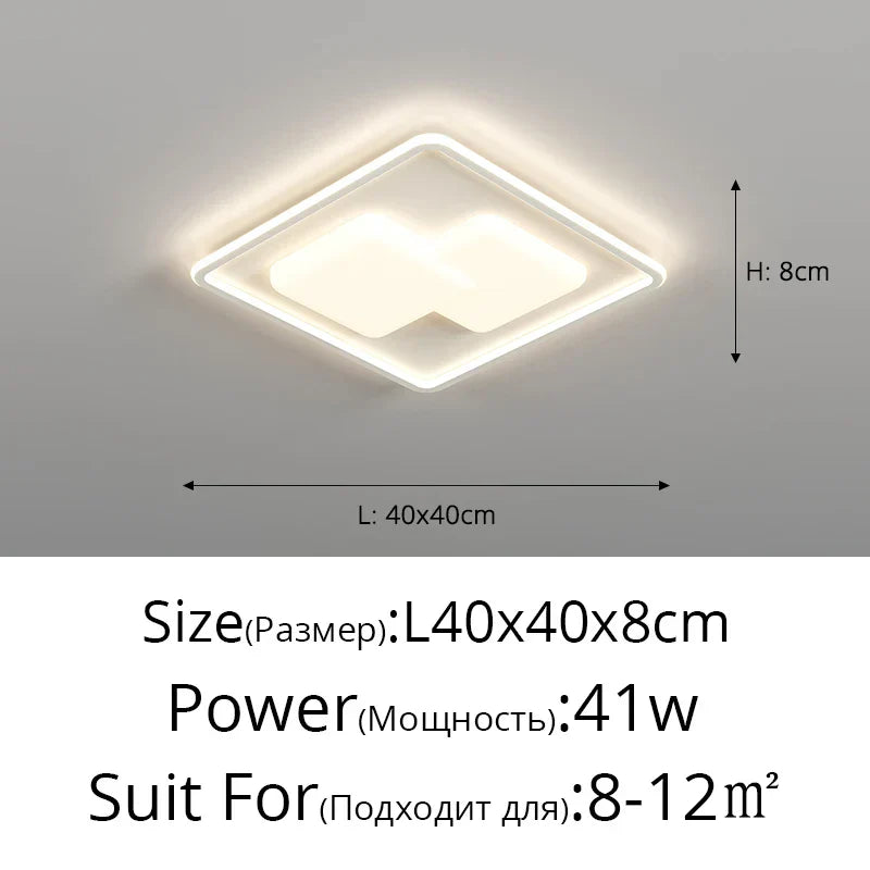 DecorBites™ LED Chandelier Light for Bedroom Living Room Kitchen Indoor Ceiling Lighting