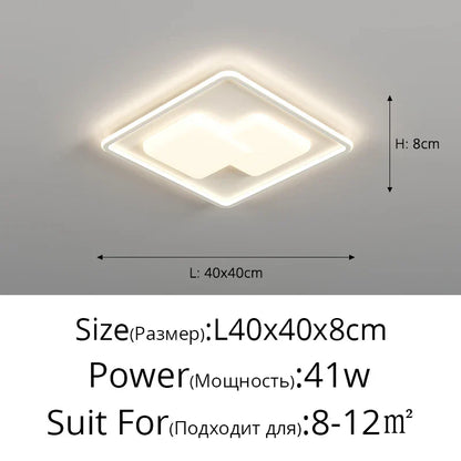 DecorBites™ LED Chandelier Light for Bedroom Living Room Kitchen Indoor Ceiling Lighting