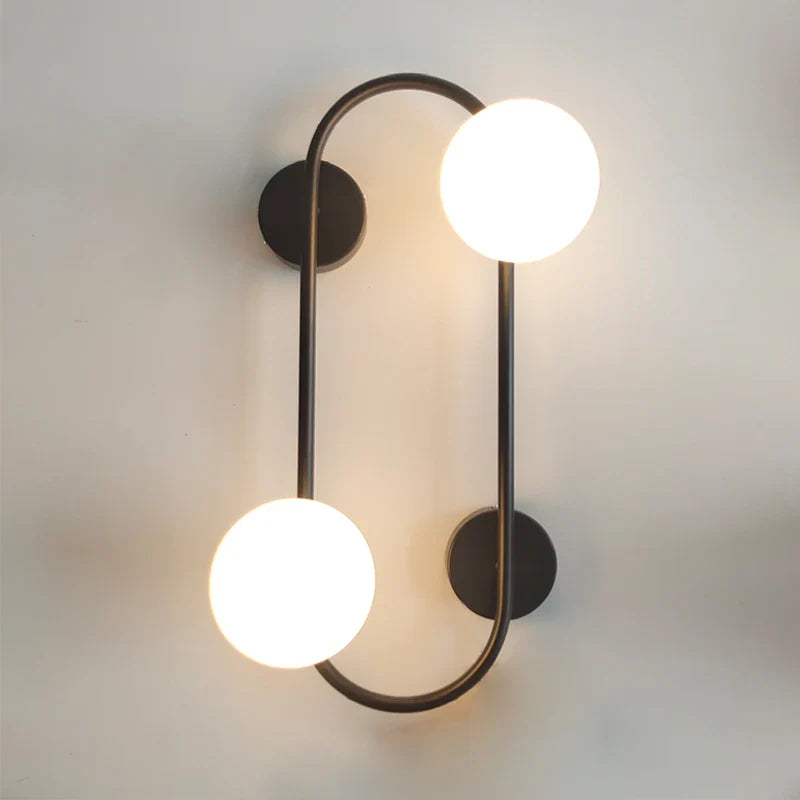 DecorBites™ Brass LED Wall Sconce Lamp for Bedroom, Living Room, Hotel - Modern Decorative Lighting