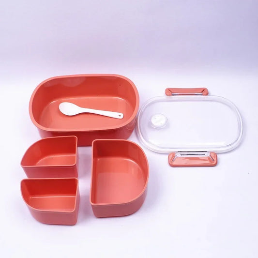 Set de lonchera DecorBites™ para niños: tres compartimentos, apta para microondas