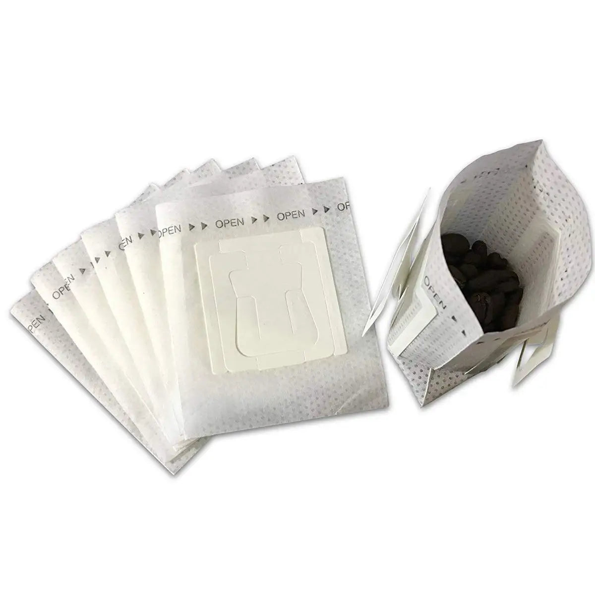 Decorbites™ Einweg-Kaffeefilter-Tasse Tropf-Beutel, Papier mit Aufhängeöhrchen Pour-Over-Brauer